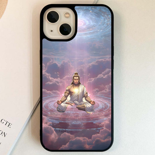 Cosmic Hanuman Awakening Glass Case