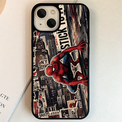 Spiderman Street Legend Glass Case