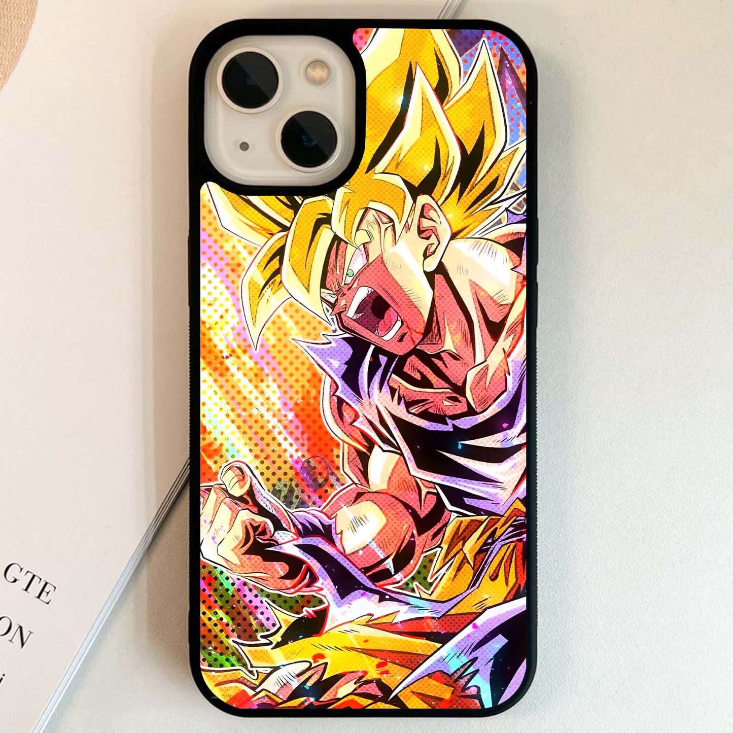 Firing Goku Glass Case