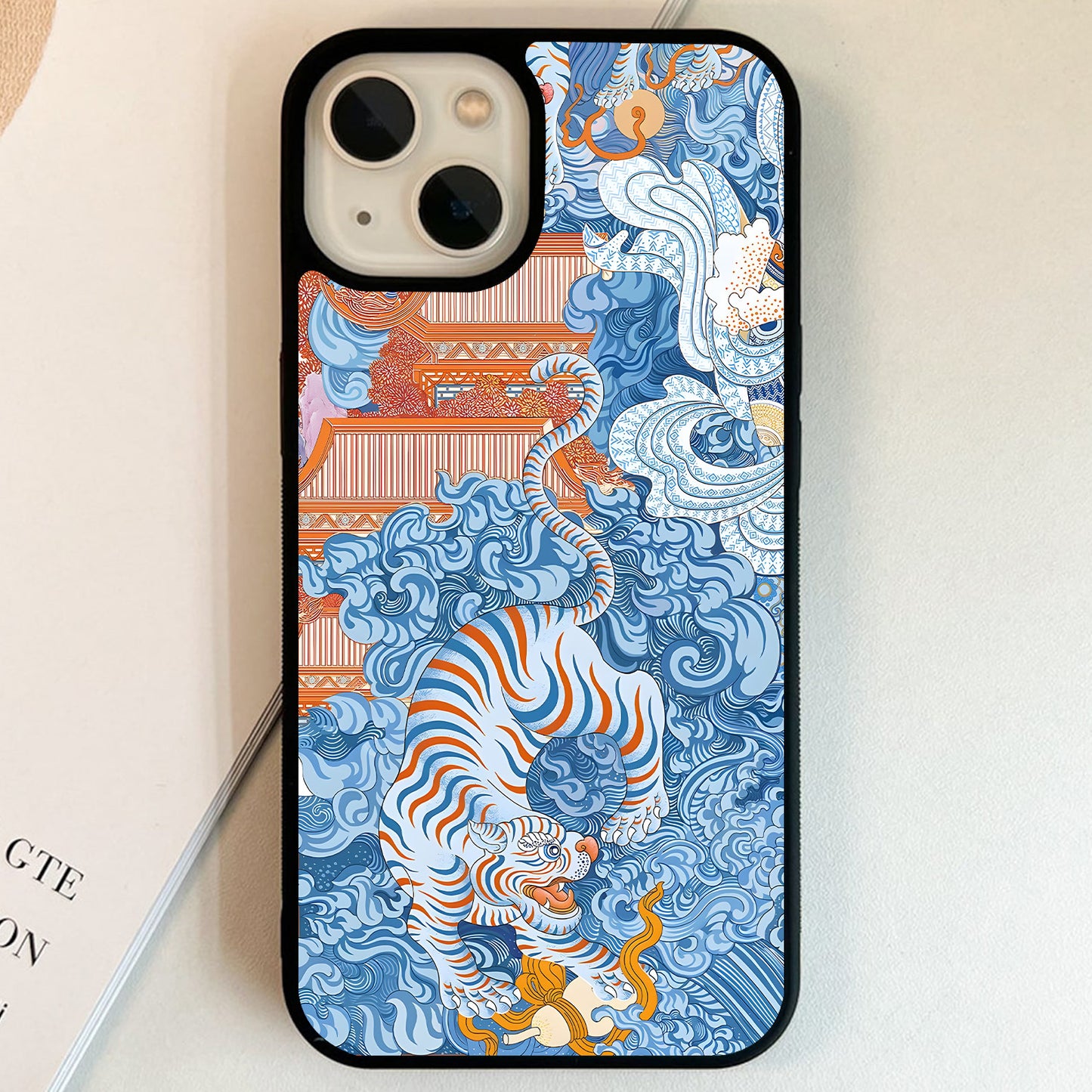 Mystic White Guardian Glass Case
