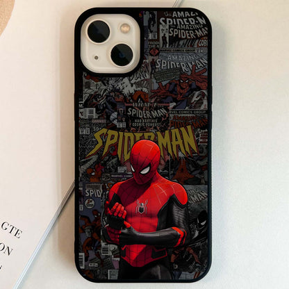 Spiderman City Swing Glass Case