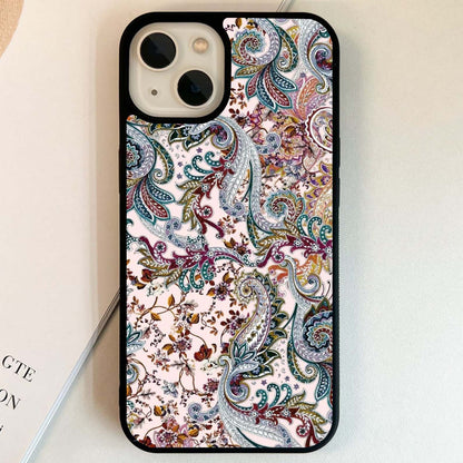 Blush Paisley Dreams Glass Case