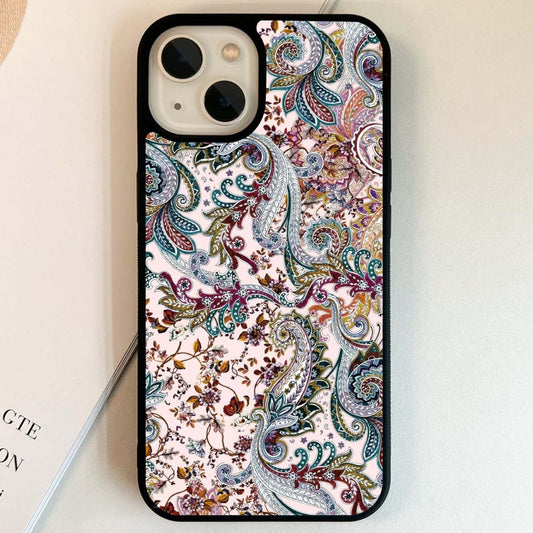 Blush Paisley Dreams Glass Case
