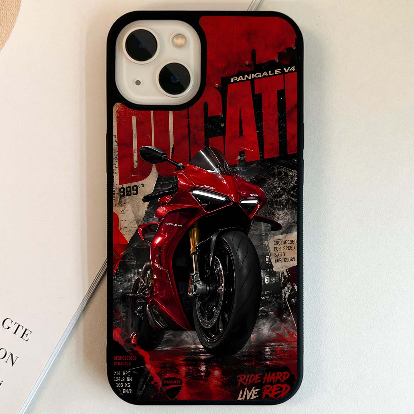 Scarlet Racing Beast Glass Case