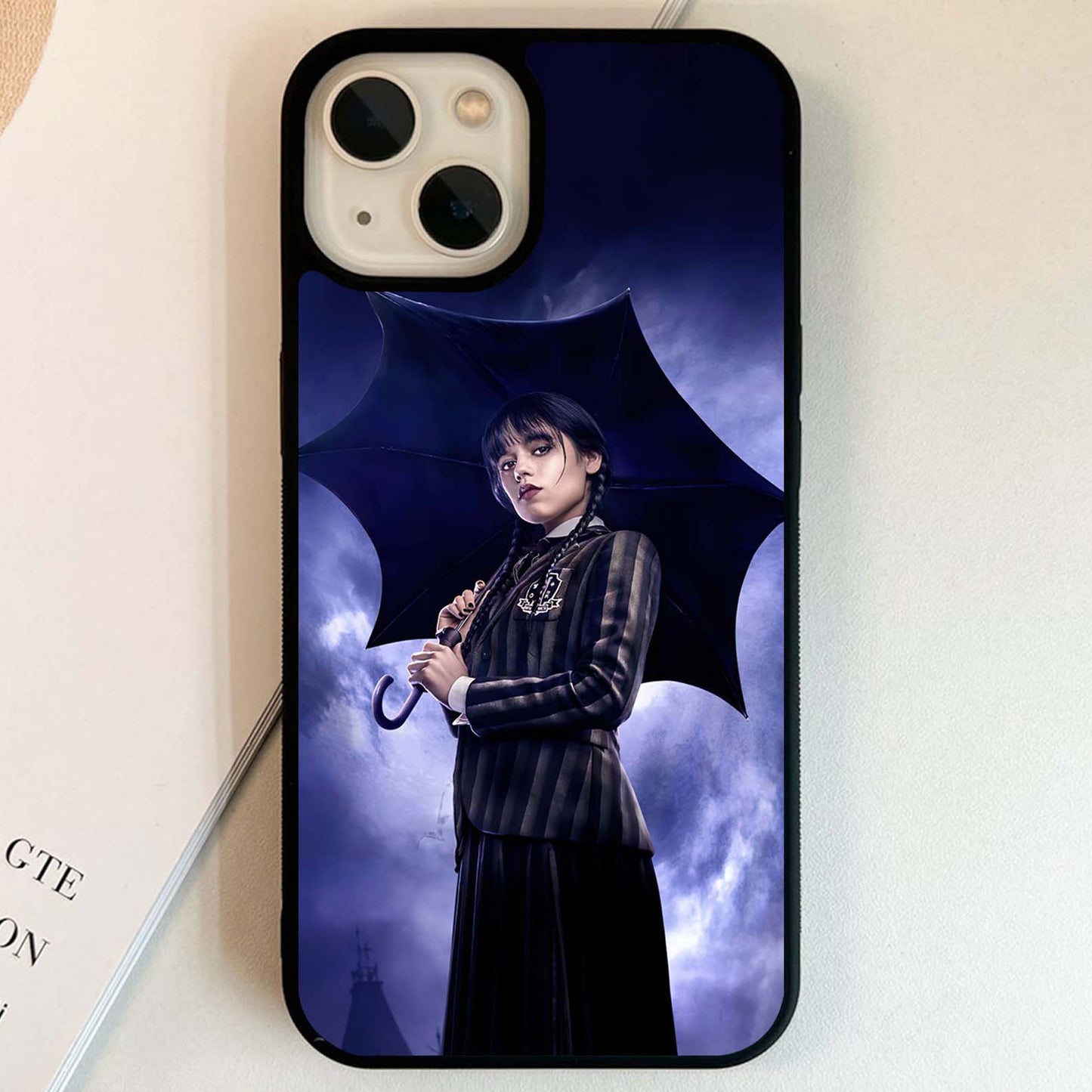 Wednesday Addams Vibes Glass Case
