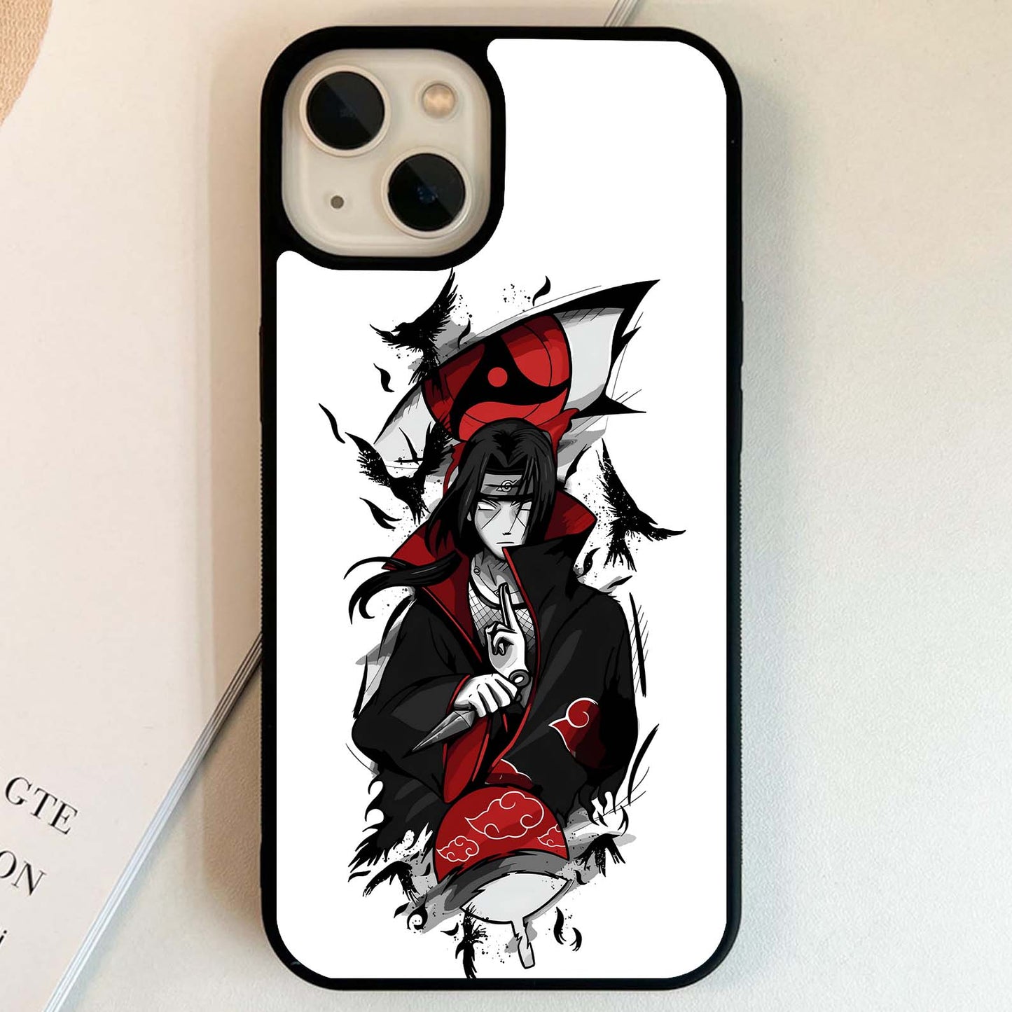 Itachi Sharingan Glass Case
