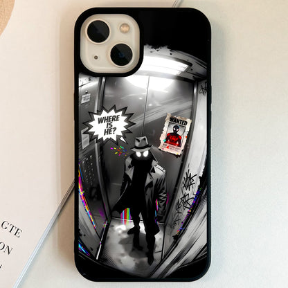 Noir Hero Reflection Glass Case
