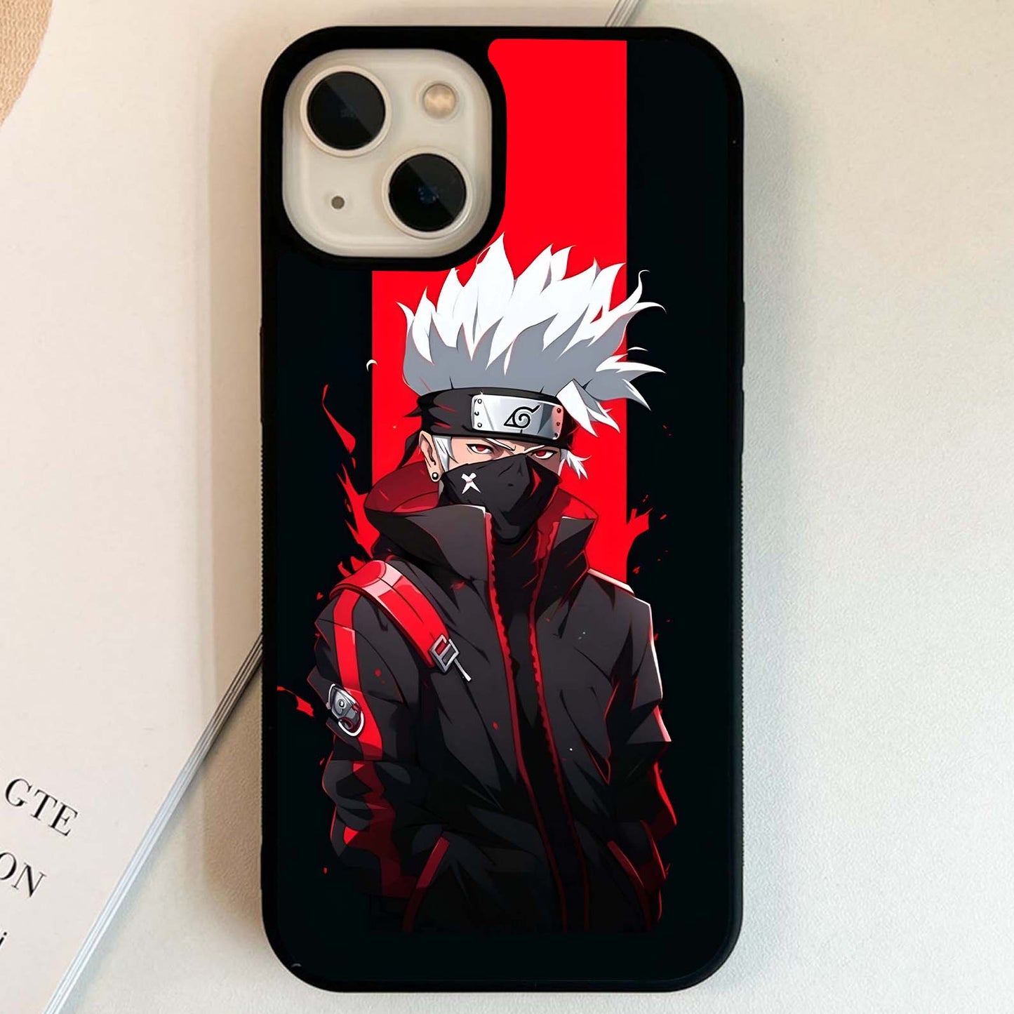 Kakashi Scarlet Shadow Glass Case