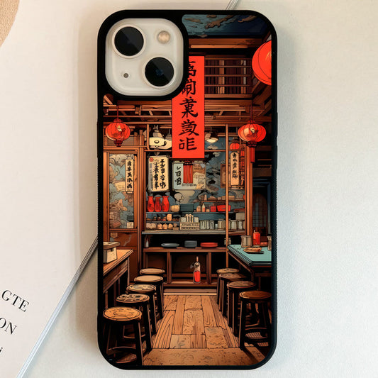 Lantern Ramen House Glass Case