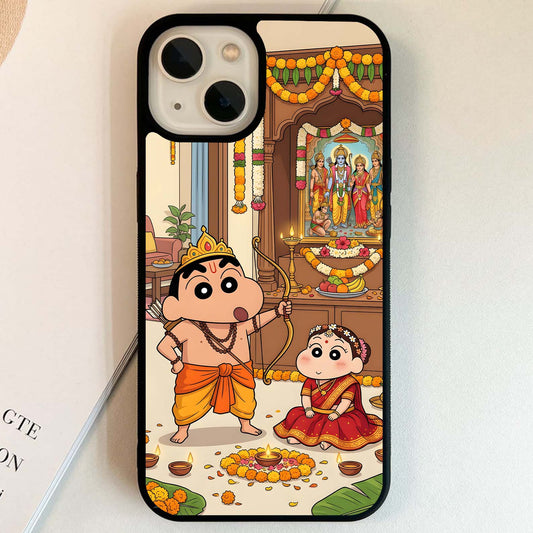 Shinchan Ram Avatar Glass Case