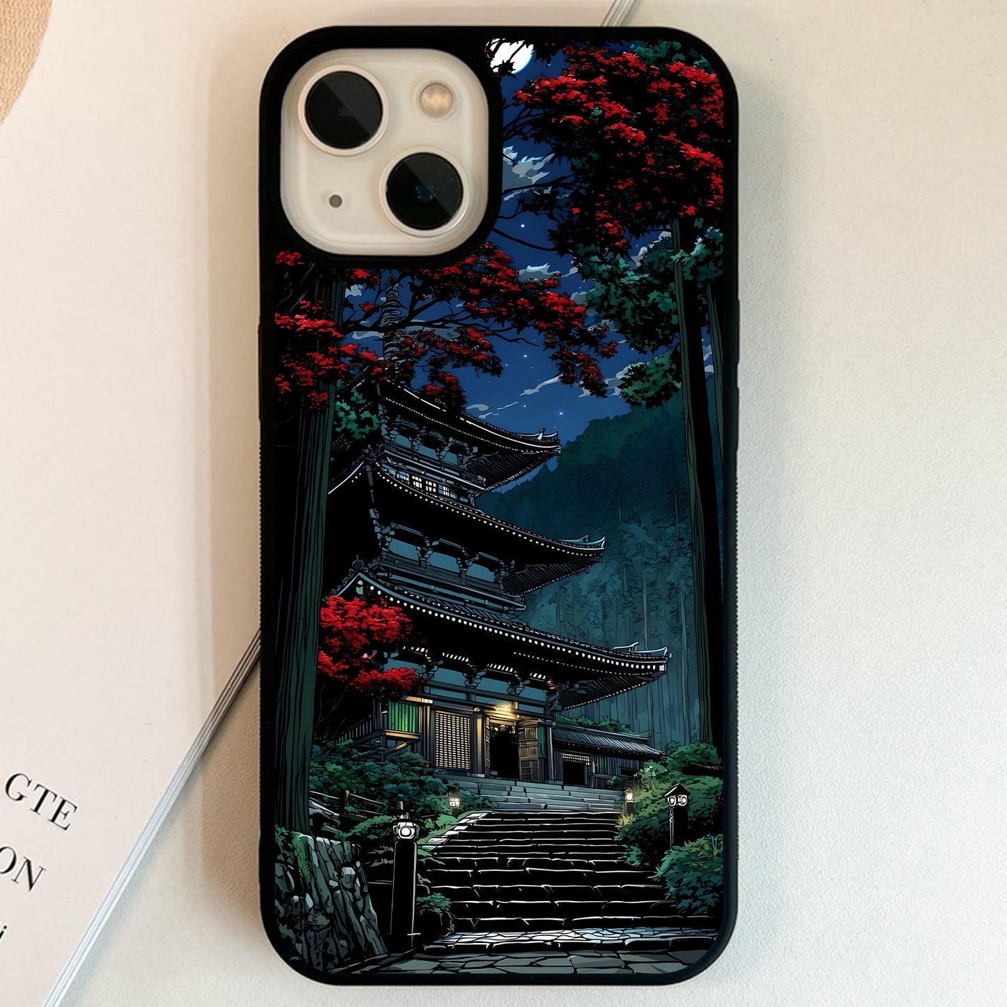 Midnight Temple Serenity Glass Case