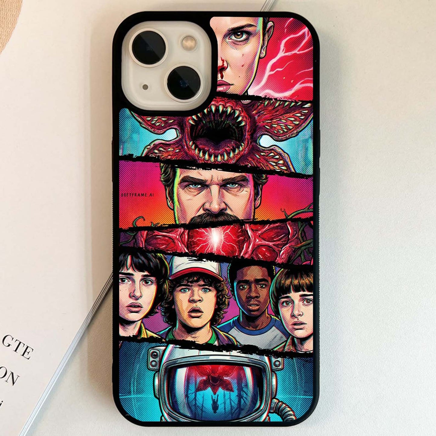 Stranger Things Vector Glass Case