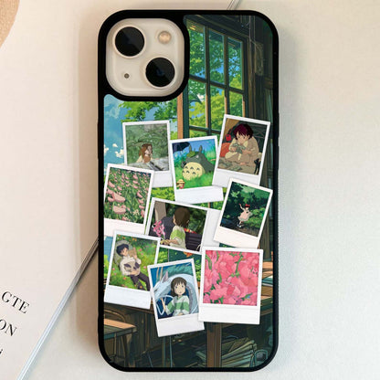 Ghibli Polaroid Moments Glass Case