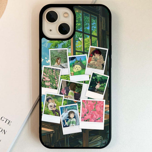 Ghibli Polaroid Moments Glass Case