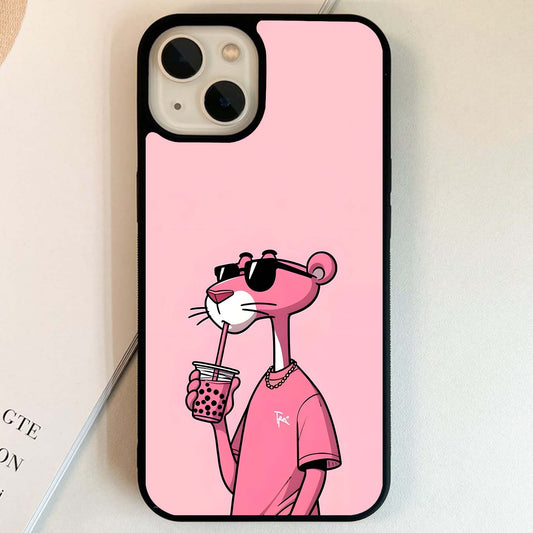 Pink Panther Glass Case