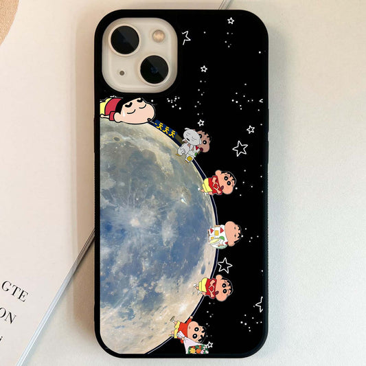 Shinchan Space Loop Glass Case