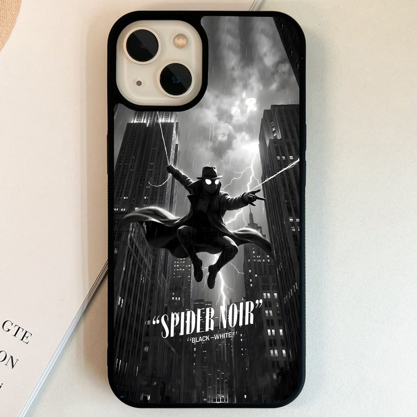 Noir Web Phantom Glass Case
