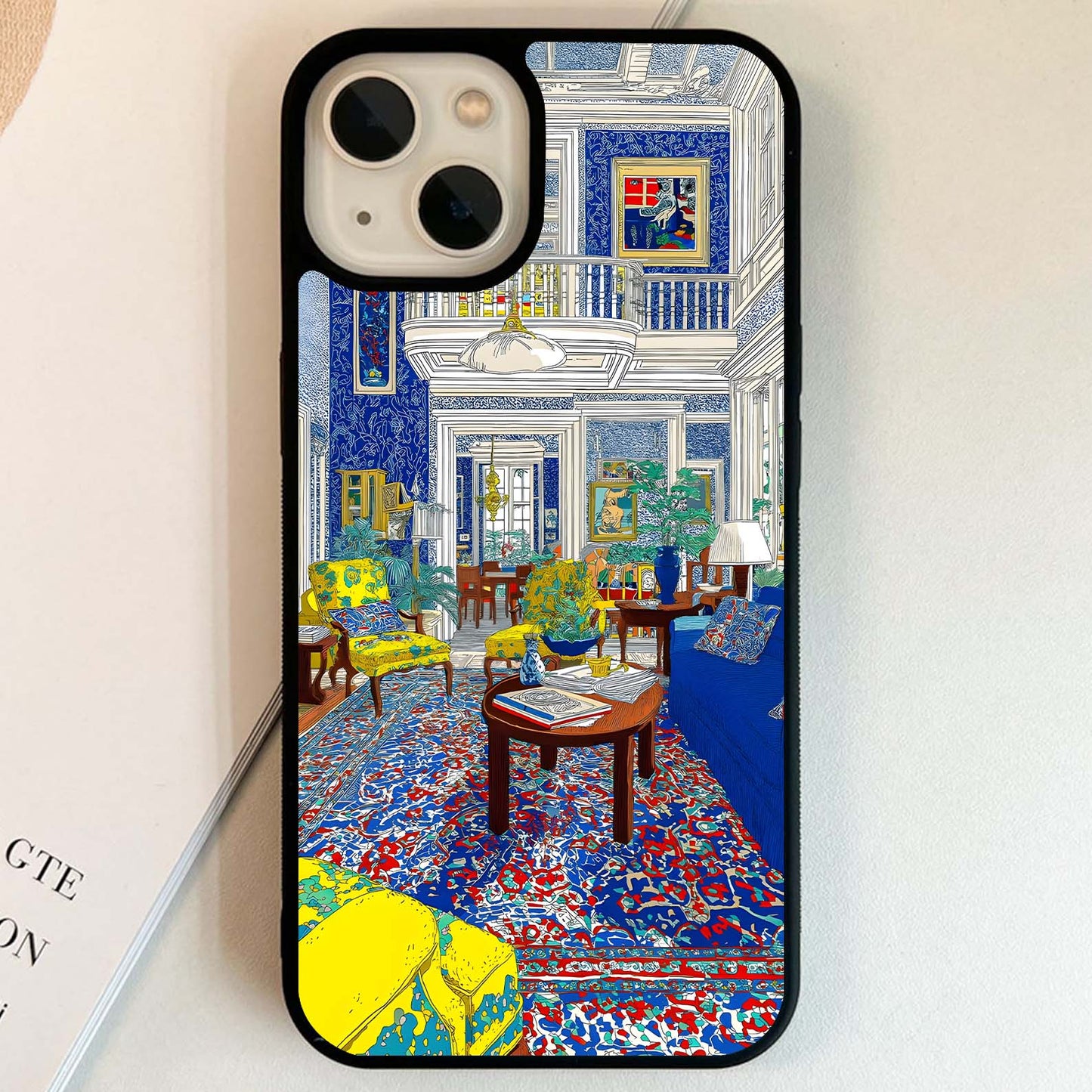 Royal Blue Haven Glass Case