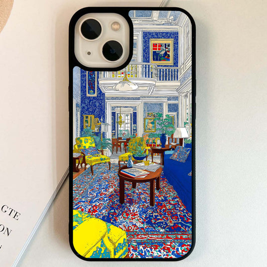 Royal Blue Haven Glass Case