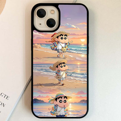 Shinchan Ocean Breeze Glass Case