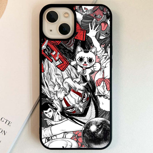 Crimson Chaos Panel Glass Case