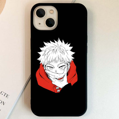 Crimson Chaos Smile Glass Case