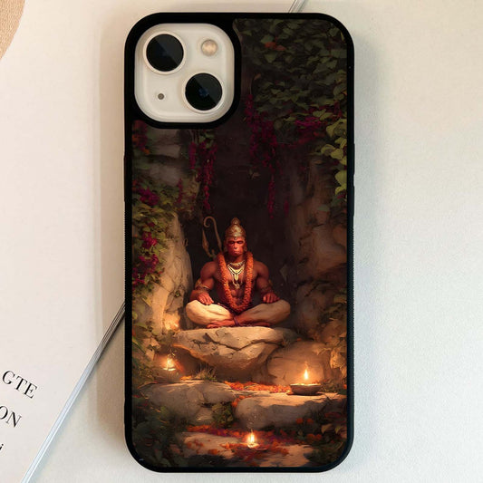 Sacred Cave Hanuman Glass Case