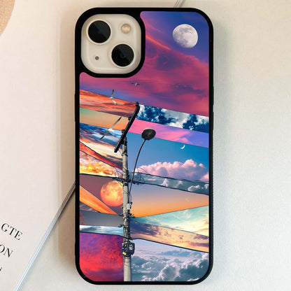 Moonlit Sky Mosaic Glass Case