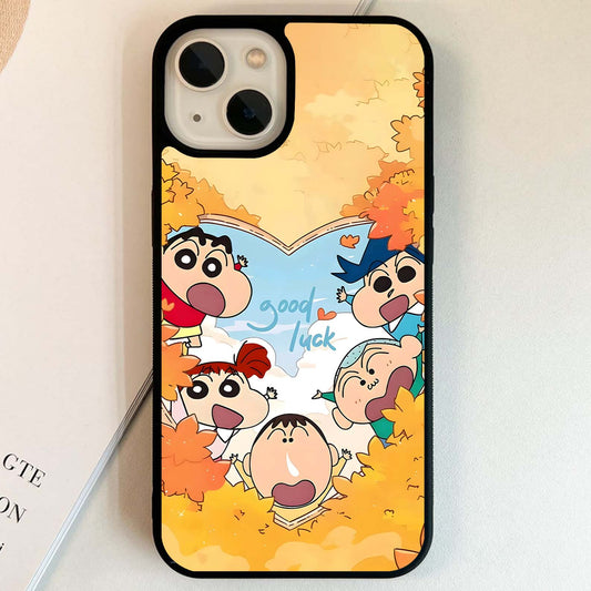Shinchan Autumn Joy Glass Case