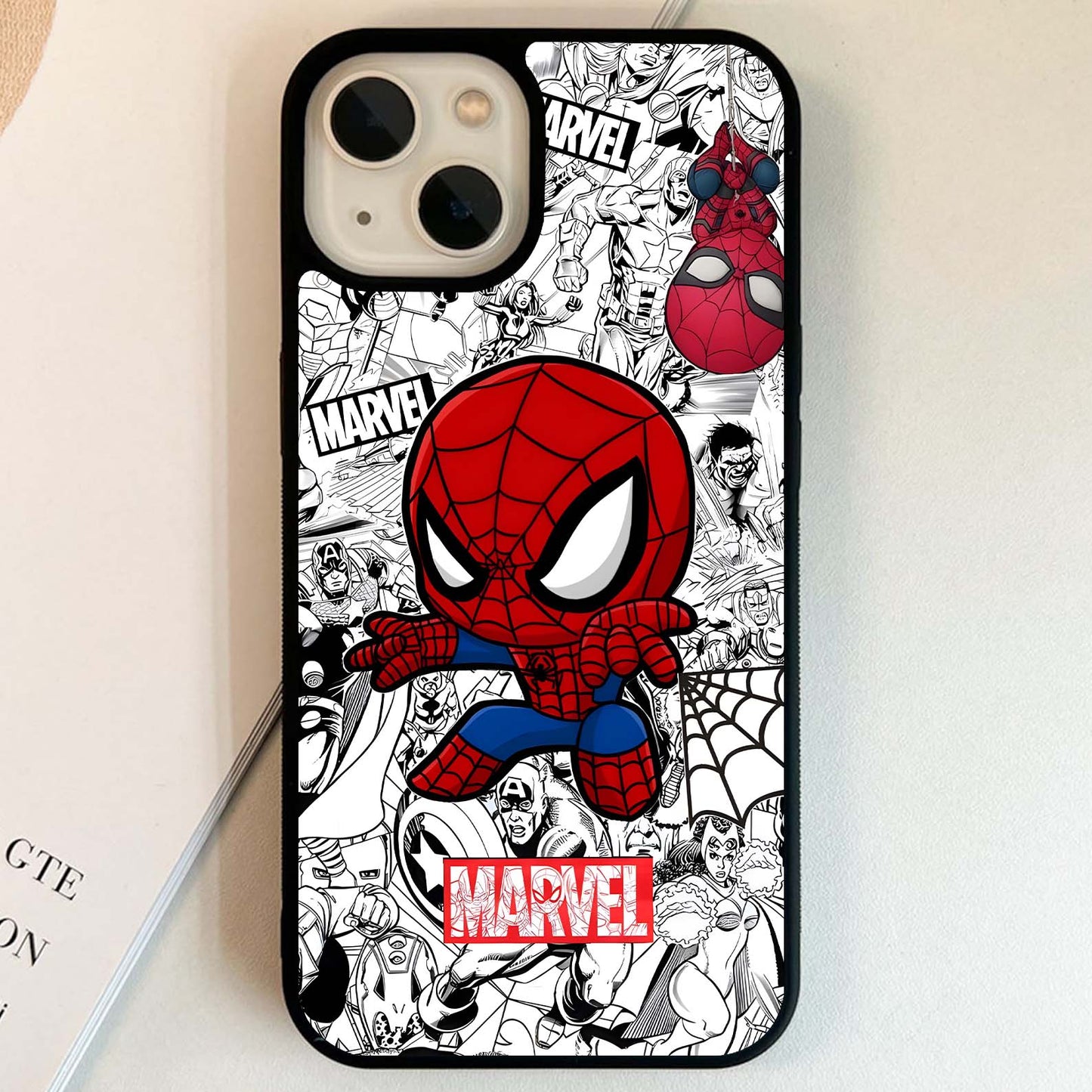 Spiderman Mini Hero Glass Case