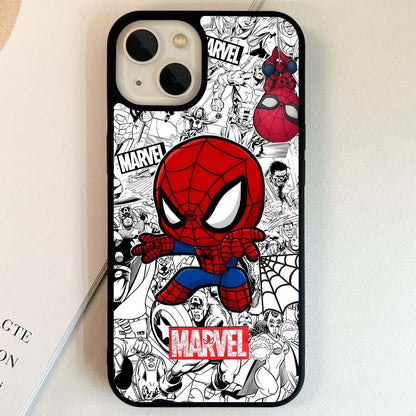 Spiderman Mini Hero Glass Case