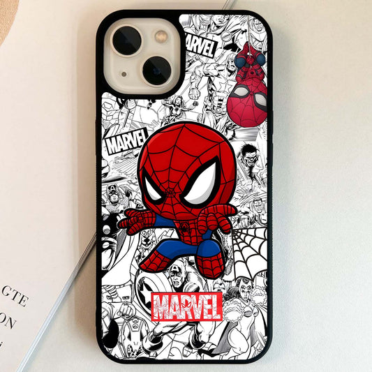 Spiderman Mini Hero Glass Case