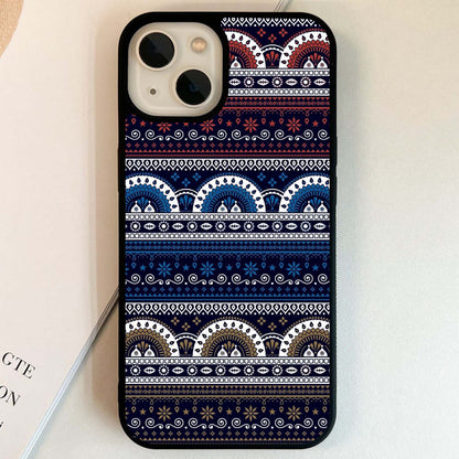 Geomatric Pattern Glass Case