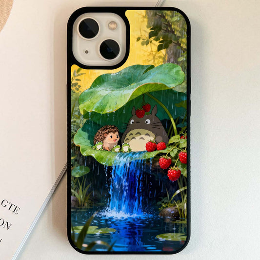 Totoro Rain Shelter Glass Case