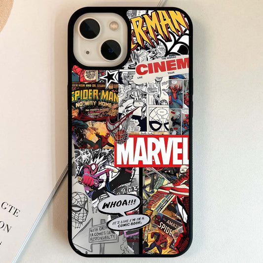 Spiderman Aesthetic Mode Glass Case