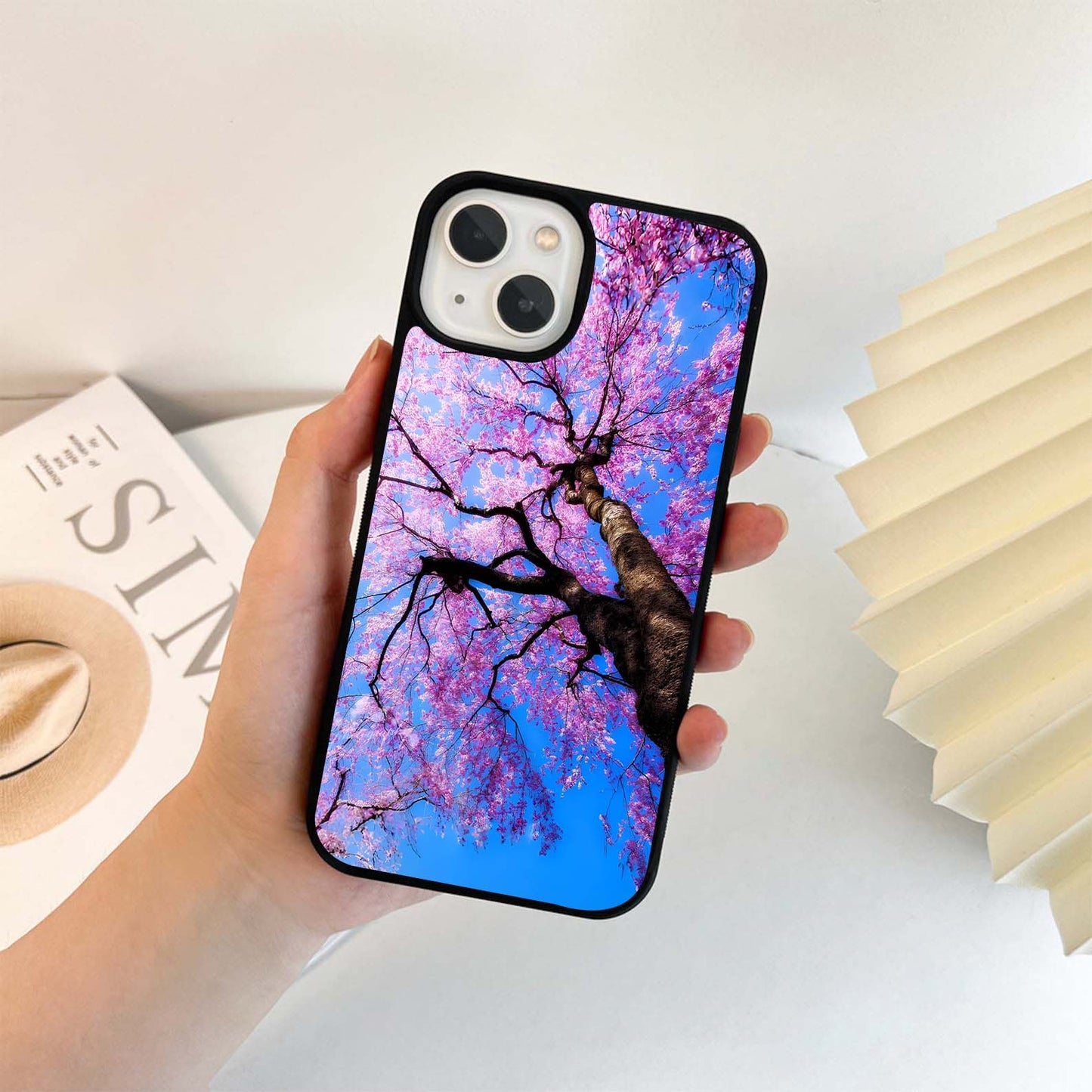 Sakura Sky Symphony Glass Case