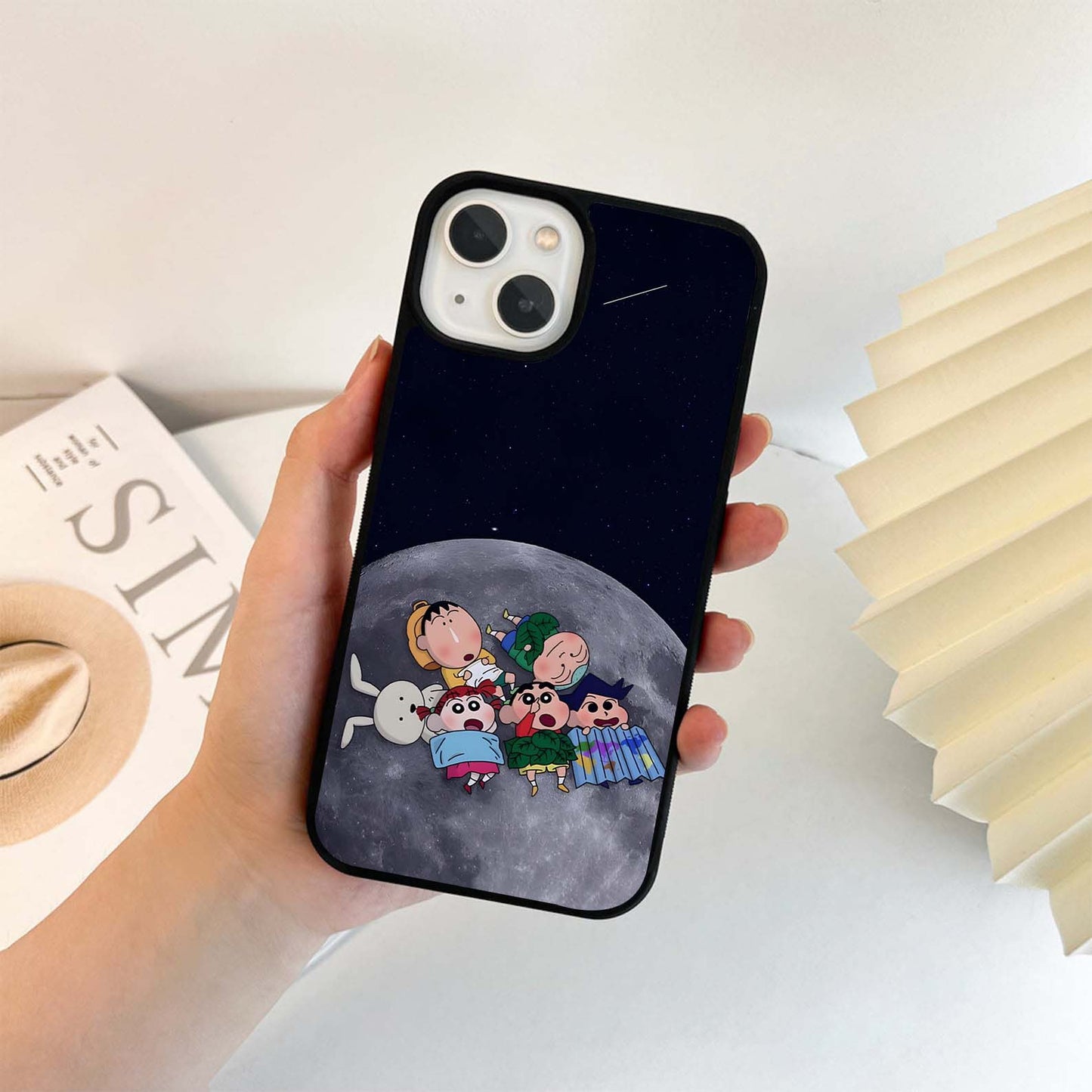 Shinchan Moon Gang Glass Case