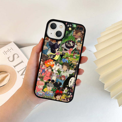 Spirited Away Collage Glass Case