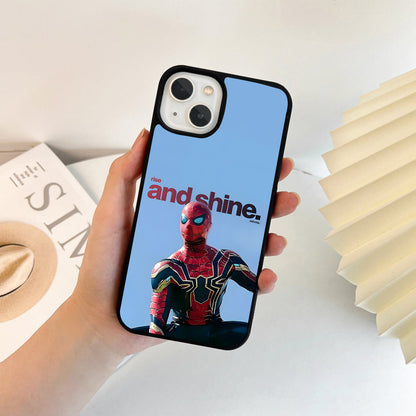 Spiderman Rise Shine Glass Case