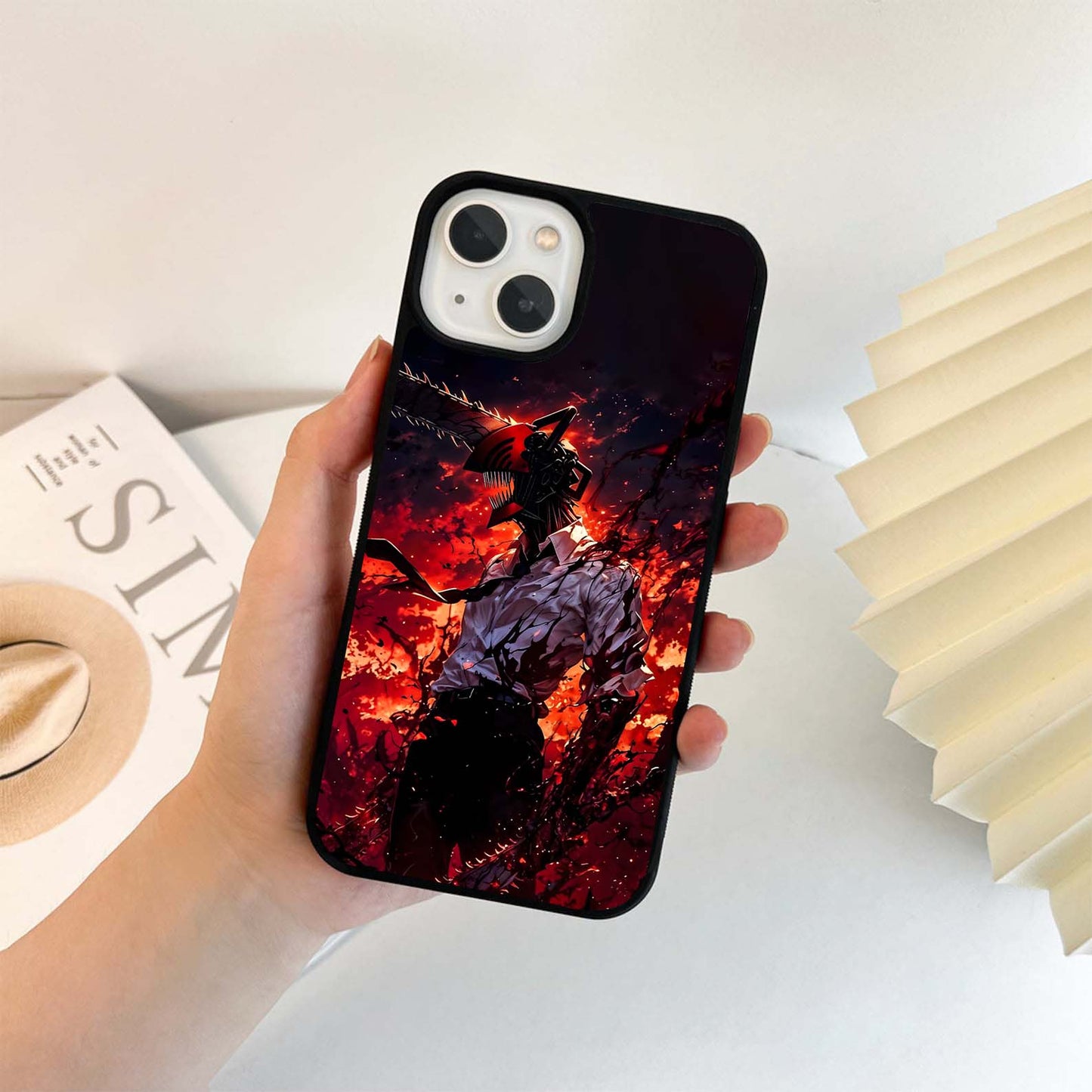 Chainsaw Chaos Mode Glass Case