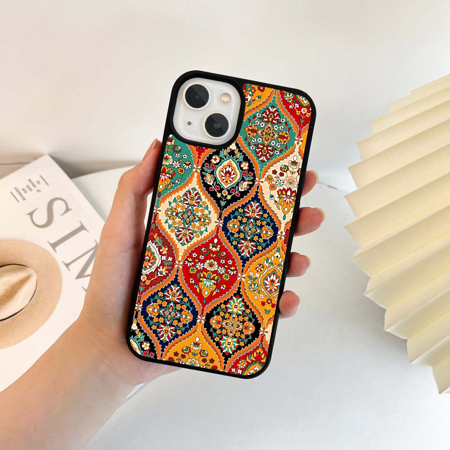 Sunset Mosaic Charm Glass Case