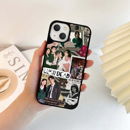 Aesthetic All Of Us Are Dead Glass Case