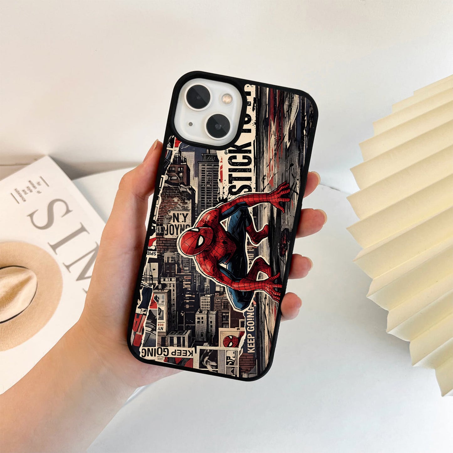 Spiderman Street Legend Glass Case