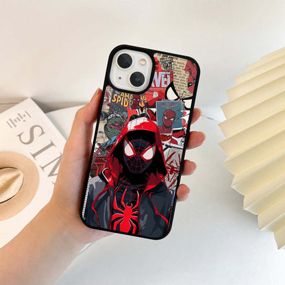 Spider Collage Street Glass Case