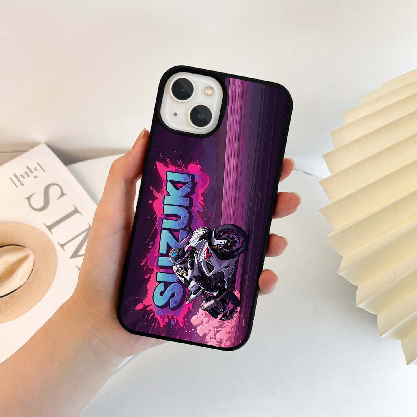 Neon Speed Surge Glass Case