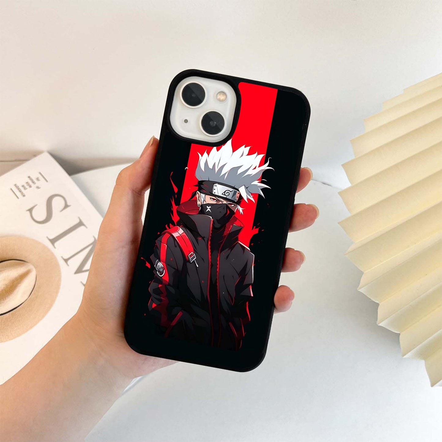 Kakashi Scarlet Shadow Glass Case