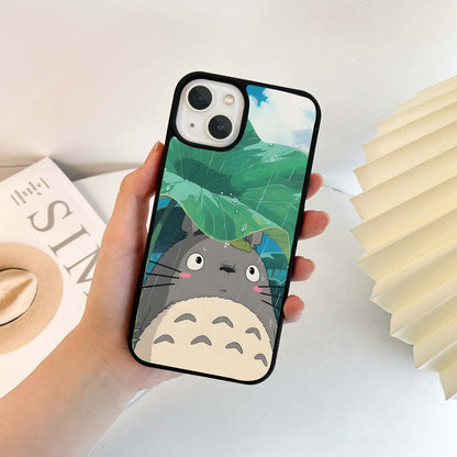 Rainy Totoro Shelter Glass Case