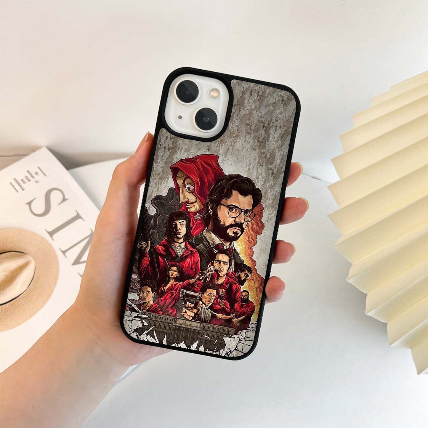 Money Heist Squad Glass Case