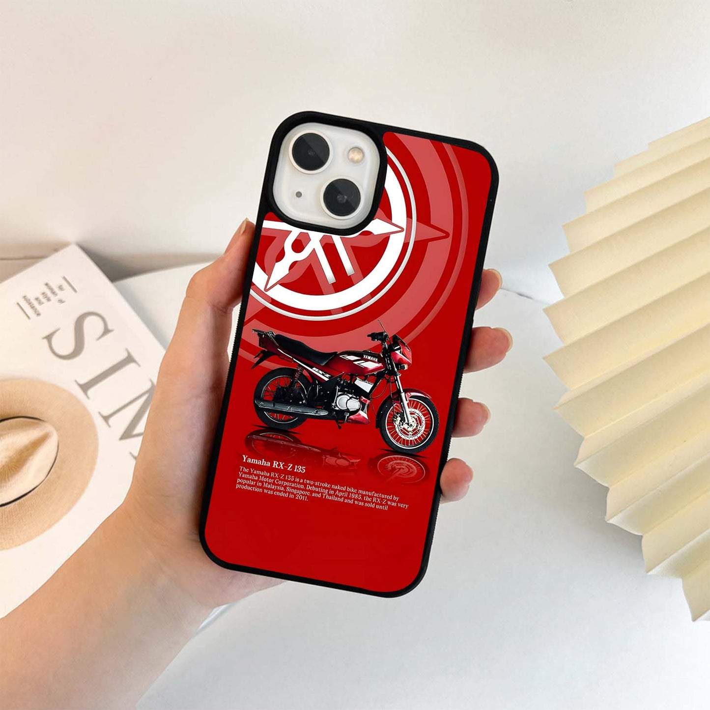 Yamaha Heritage Red Glass Case