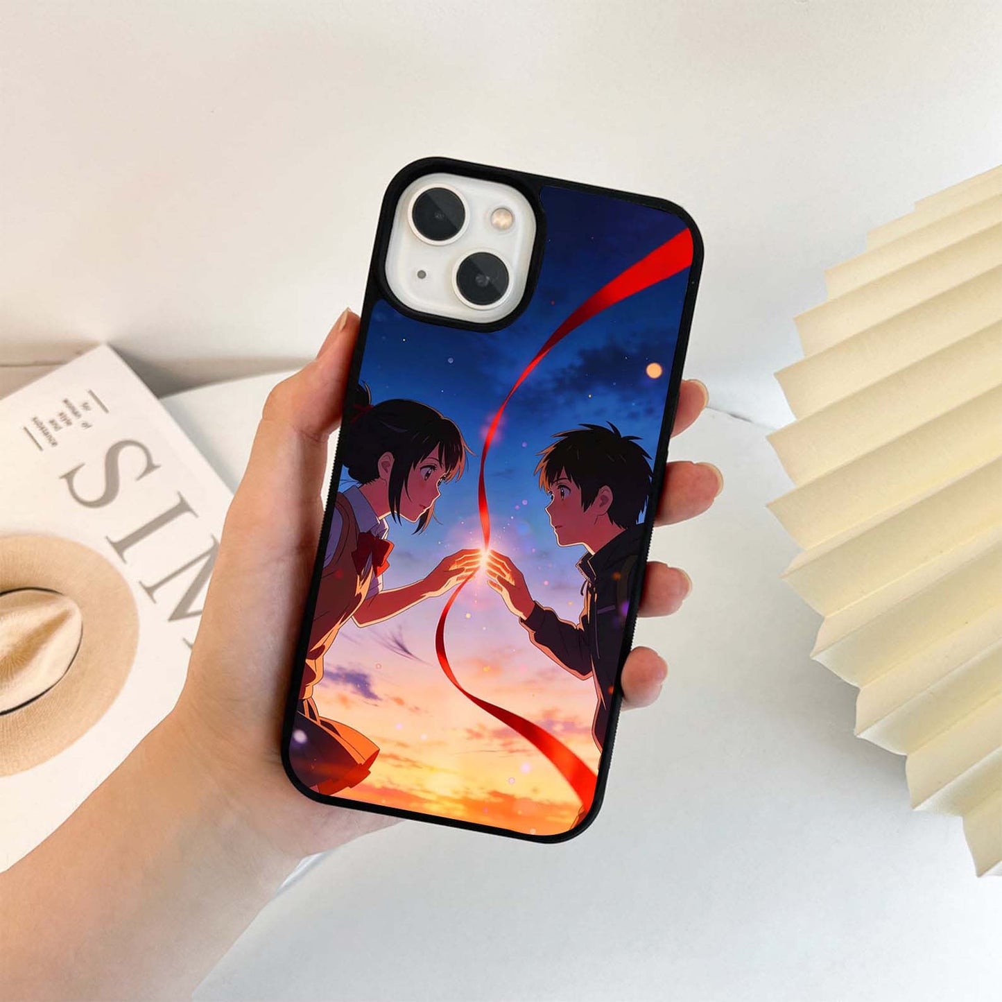 Red Thread Destiny Glass Case